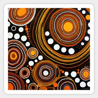 Explore the Cultural Depth: Australian Aboriginal Art and Unique Visual Traditions Magnet